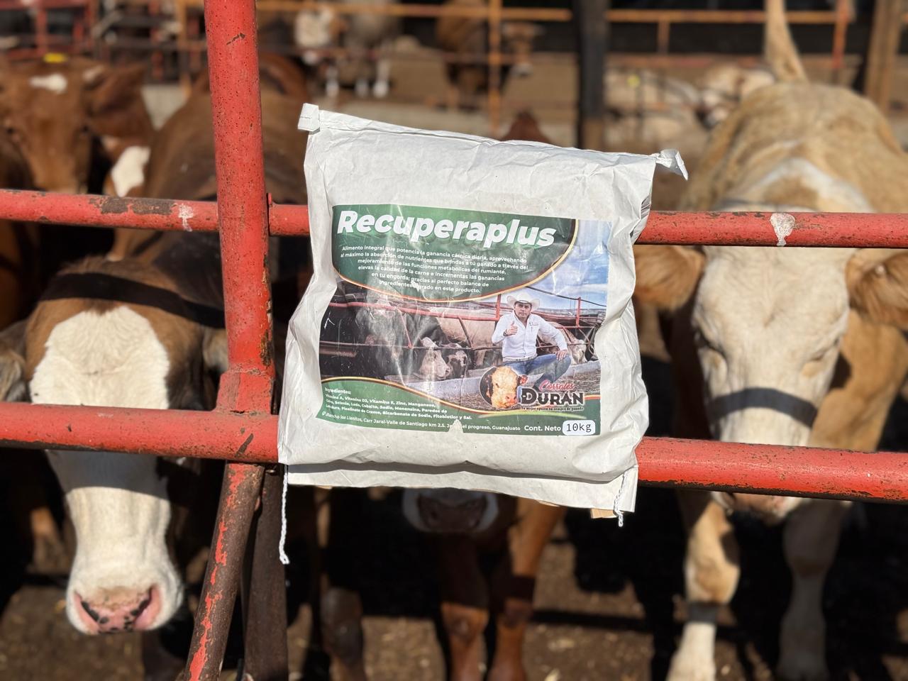 Recuperaplus Alimento Integral Para Ganado De Engorda Corrales Durán 10 kg + Nitrógeno Corrales Durán