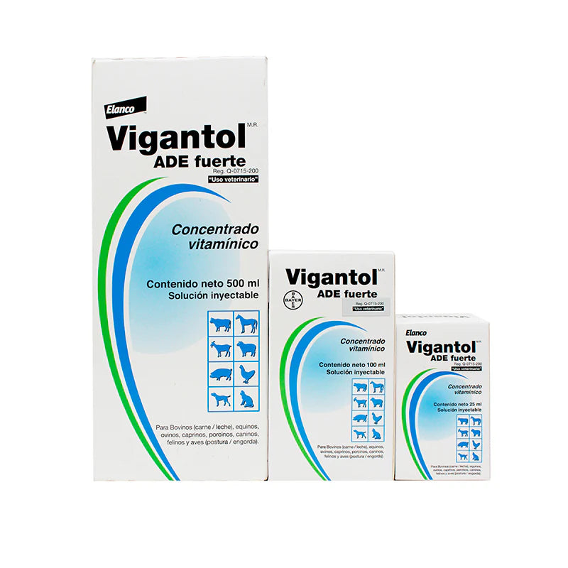 Vigantol ADE - Suplemento vitamínico para ganado bovino