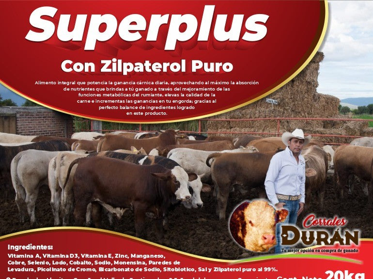 Combo Dieta De Finalización Con Superplus + Nitrógeno Corrales Durán